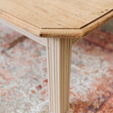 Coffee table square wood