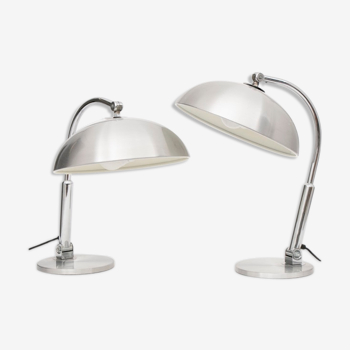 Pair of 1970s Hala Zeist Desk Lamps by H Busquet