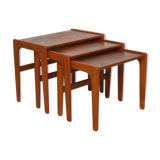 Tables in teak, Denmark 1960