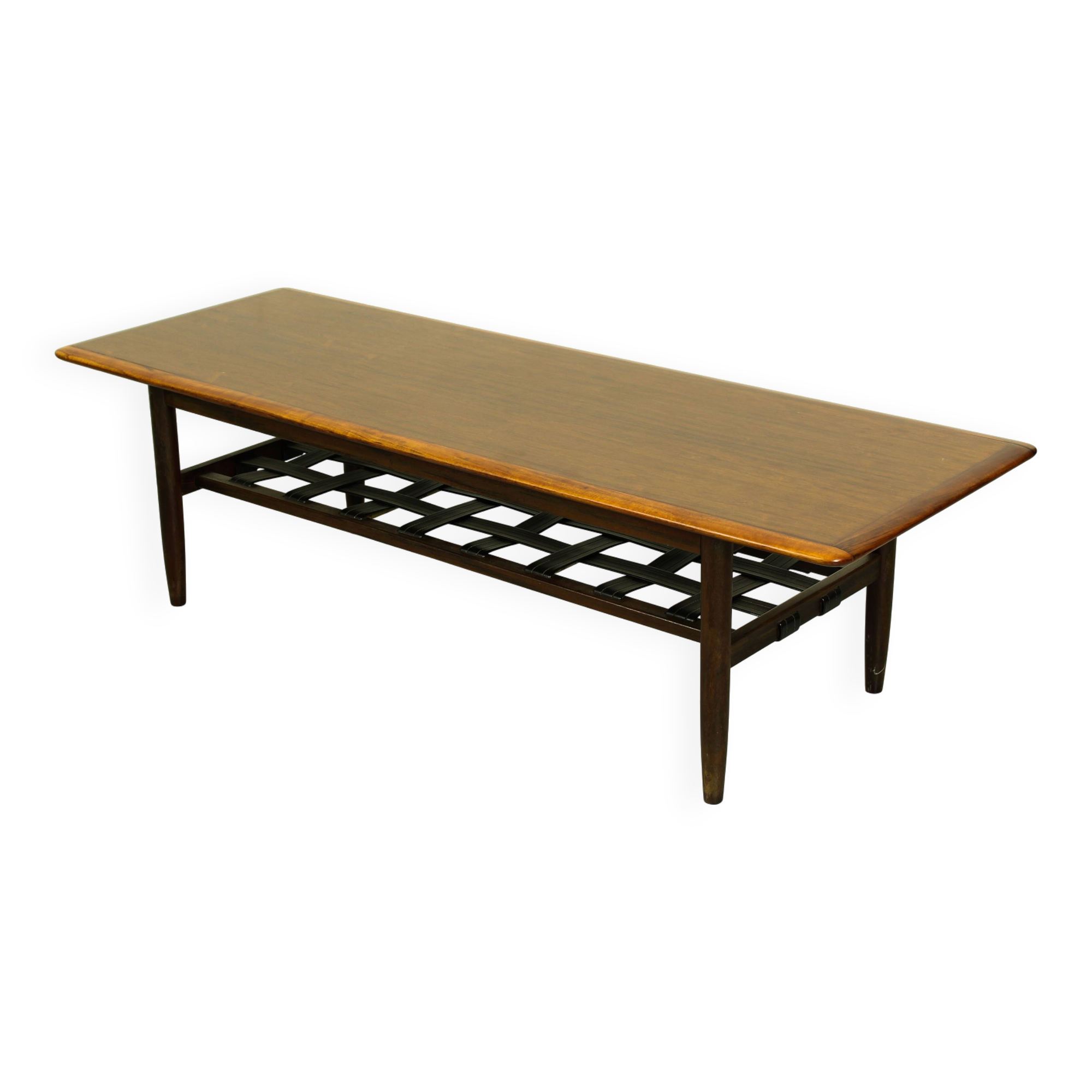 Table basse en palissandre par Eric Merthen, années 1960