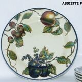 Flat, hollow plates and dessert, lot 23 pieces - Excellent condition