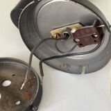 Vintage 70s Swiss design wall lamp