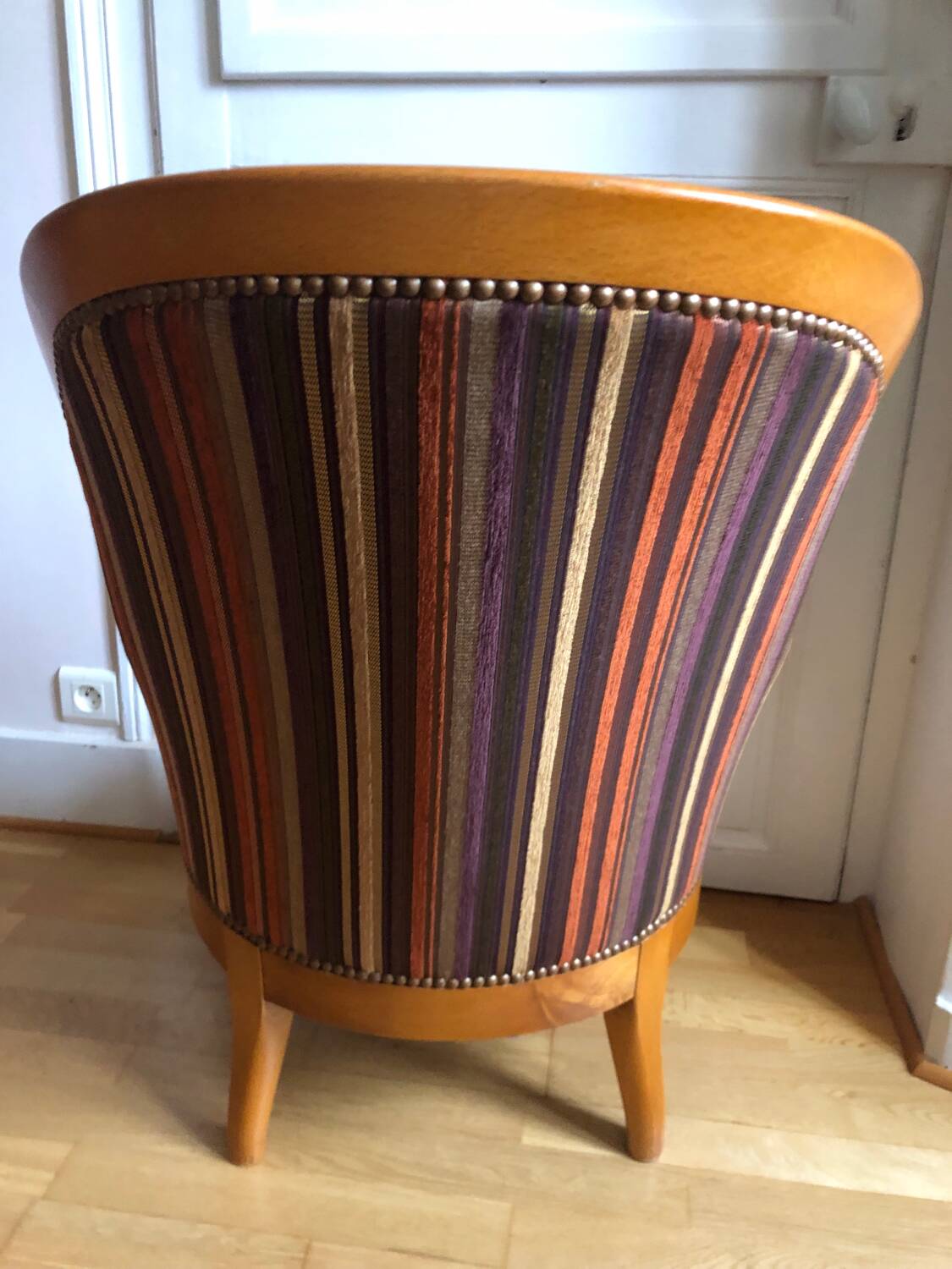 Pair of toad armchairs
