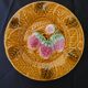 6 earthenware plates and 1 dish from salins les bains.