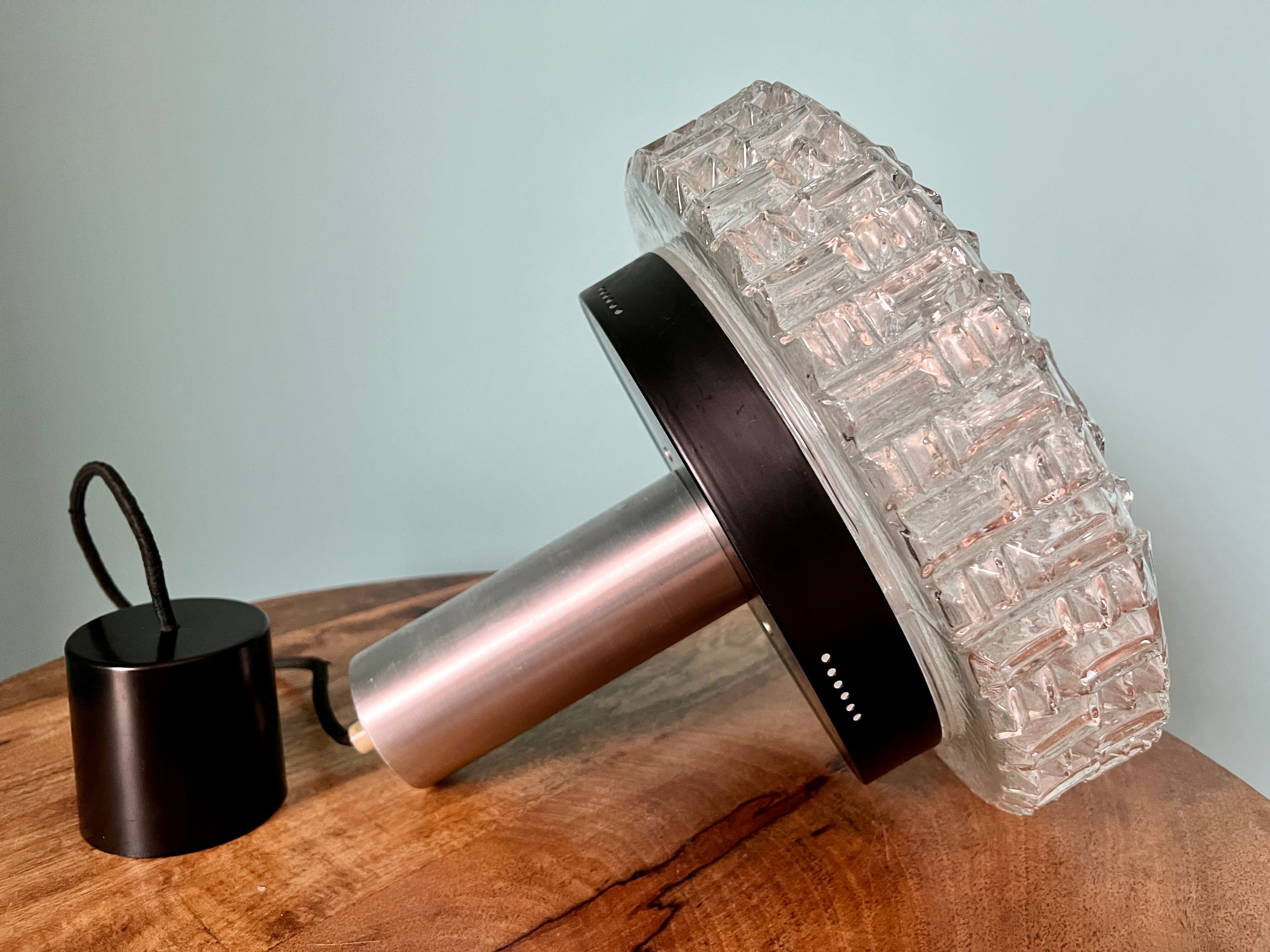 Art deco lamp / mid century lamp / 1960s / ceiling pendant lamp