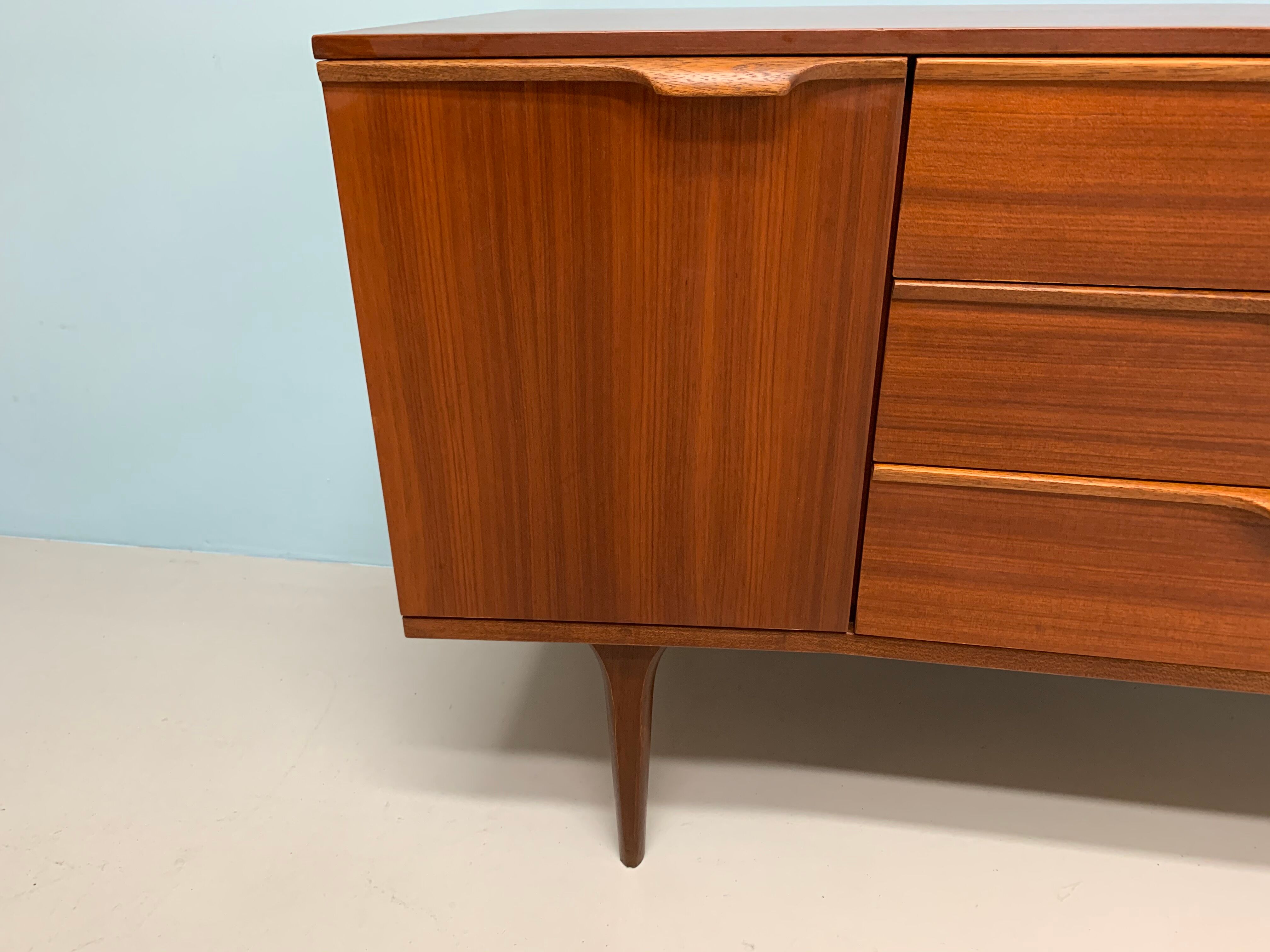 Vintage teak Austinsuite sideboard by Frank Guille 1960's