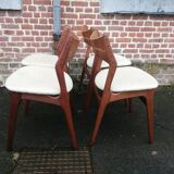 chaises en teck Erik Buch