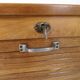 Vintage filing cabinet with roller shutter