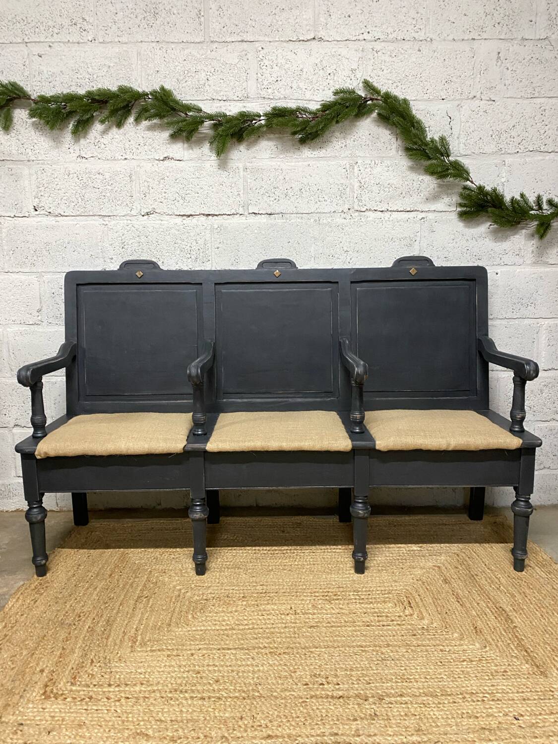 Renovated theatre bench