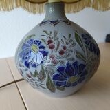 Old pottery lamp by G Schmitter Betschdorf