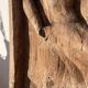 Door in low relief dancer style art deco 1930 wooden