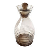 Amber Art Deco Carafe 30s