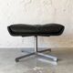 Leather stool, Denmark, 1960s