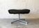Leather stool, Denmark, 1960s