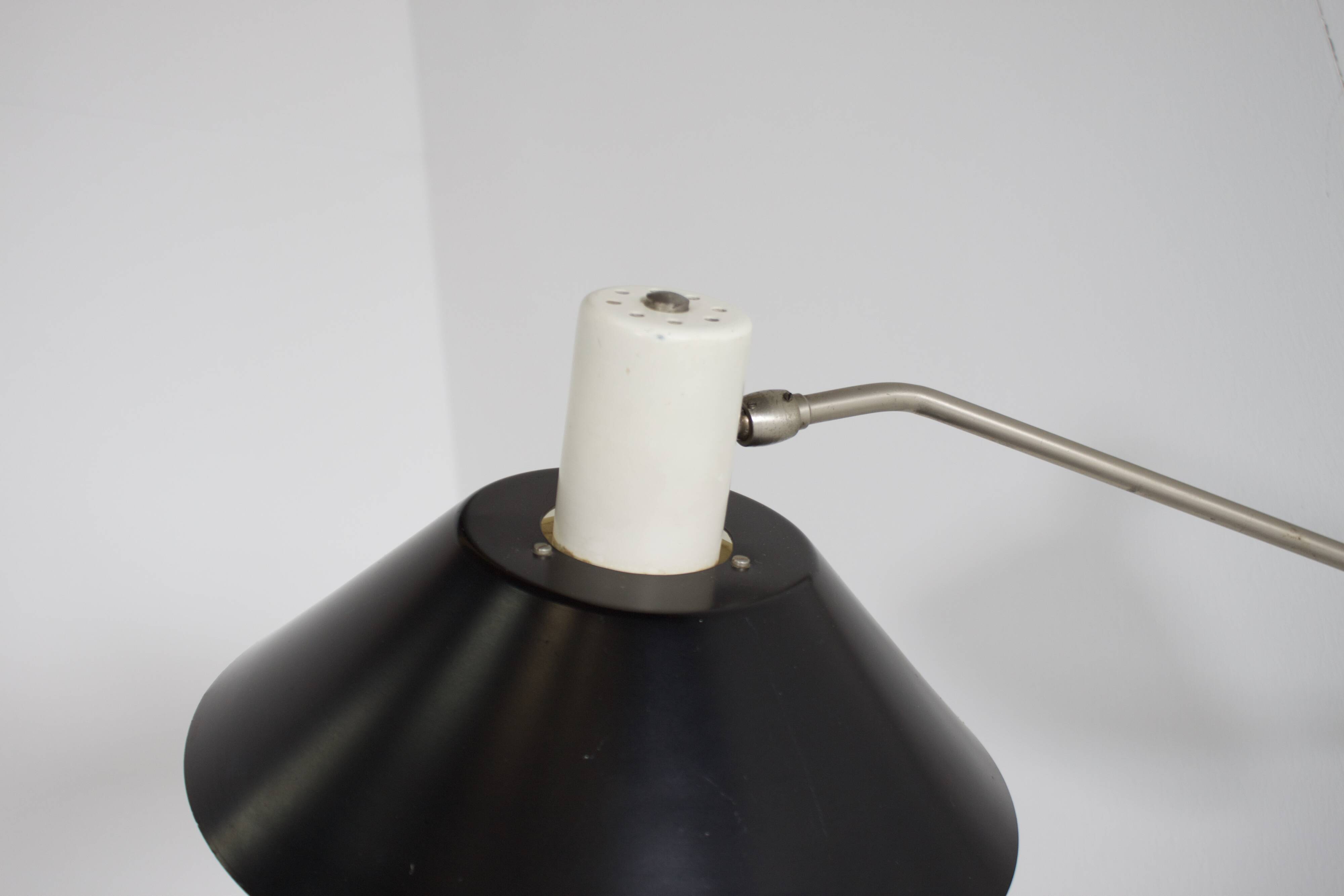 Wall Lamp 7078 by Jan Hoogervorst for Anvia, Netherlands 1958