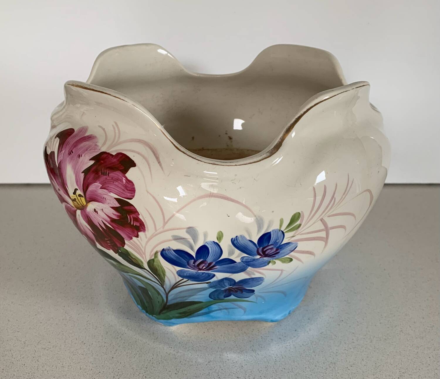 Earthenware flowerpot