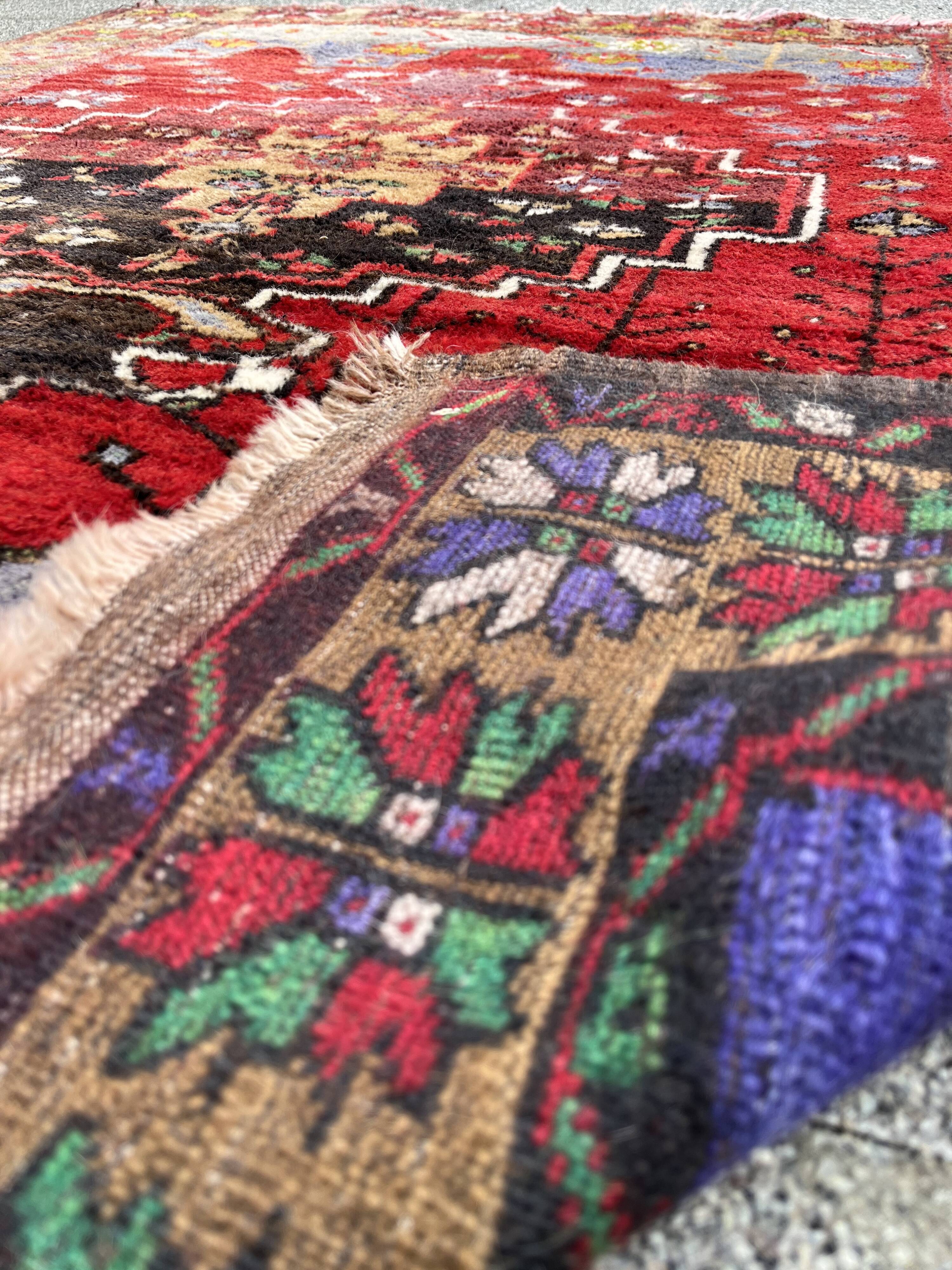 Central Anatolian carpet Turkey Niğde, around 1920, 122x138 cm