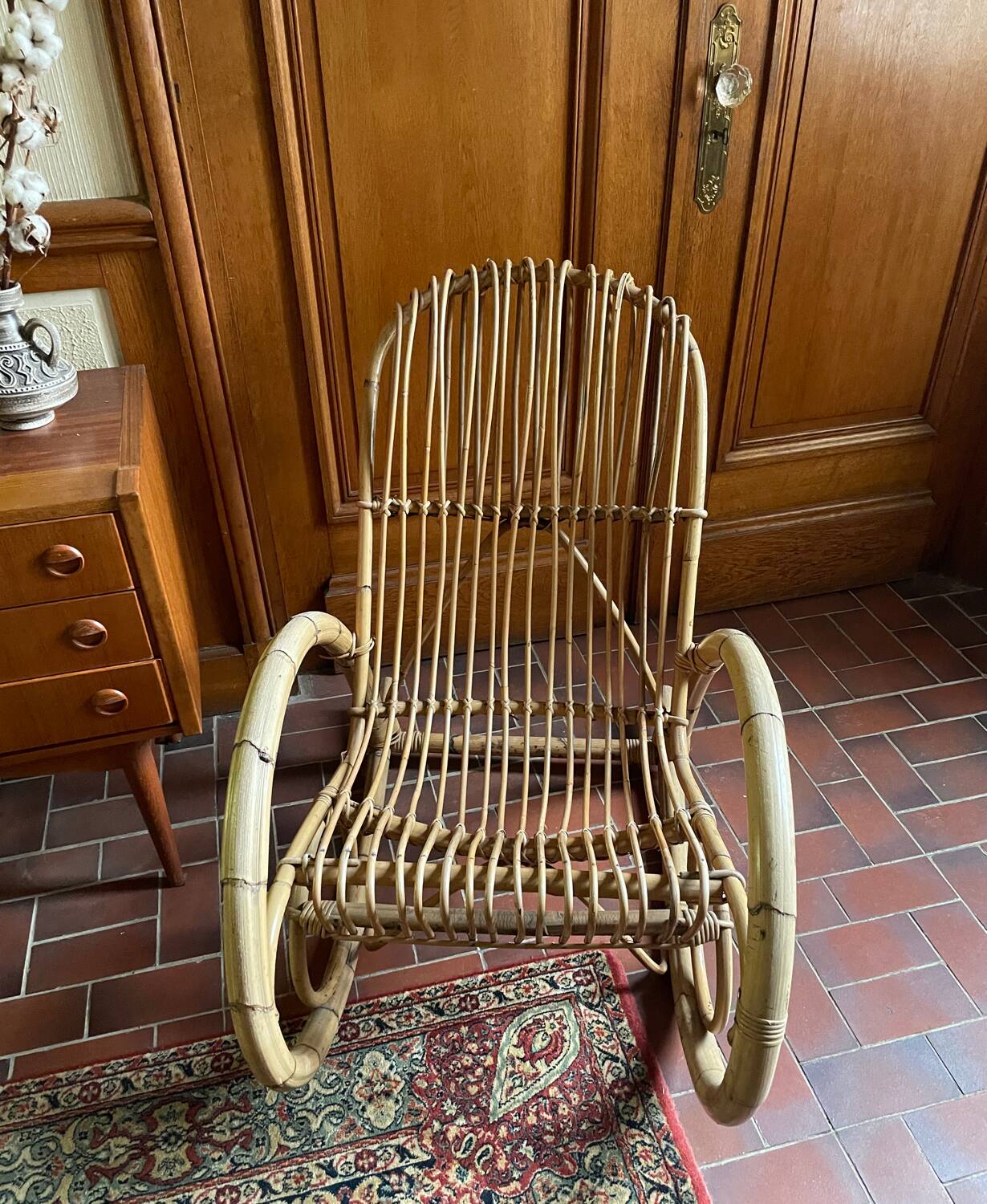 Rocking chair Rohé Noordwolde 1960