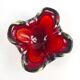 Sommerso Murano glass ashtray, 1960s