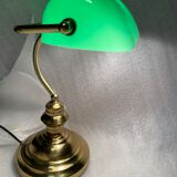 Steel avocado lamp