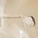 Camel side table in ceramic