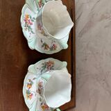 Pair of porcelain lunches
