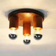 Vintage 1970's old stock 'Japandi' style ceiling or wall light