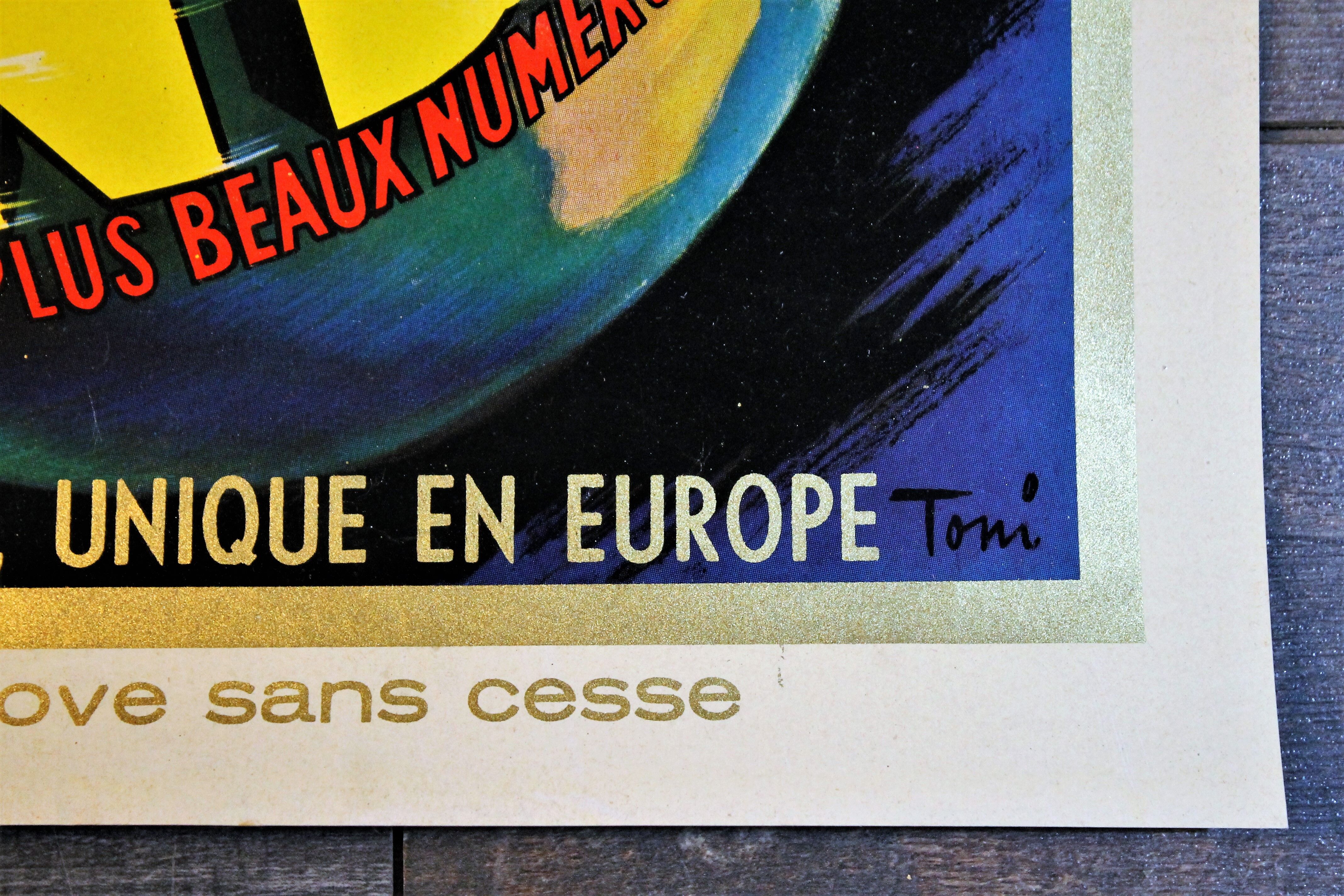 Pinder circus poster 1960s