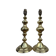 Neo-classical lamp bases in solid brass
