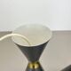Set of 2 diabolo stilnovo style metal hanging light, bag turgi, switzerland 1950