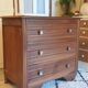 Commode en noyer massif