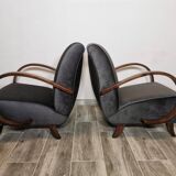 Set de 2 fauteuils par Jindrich Halabala, 1940
