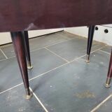 Pair of mahogany bedside tables