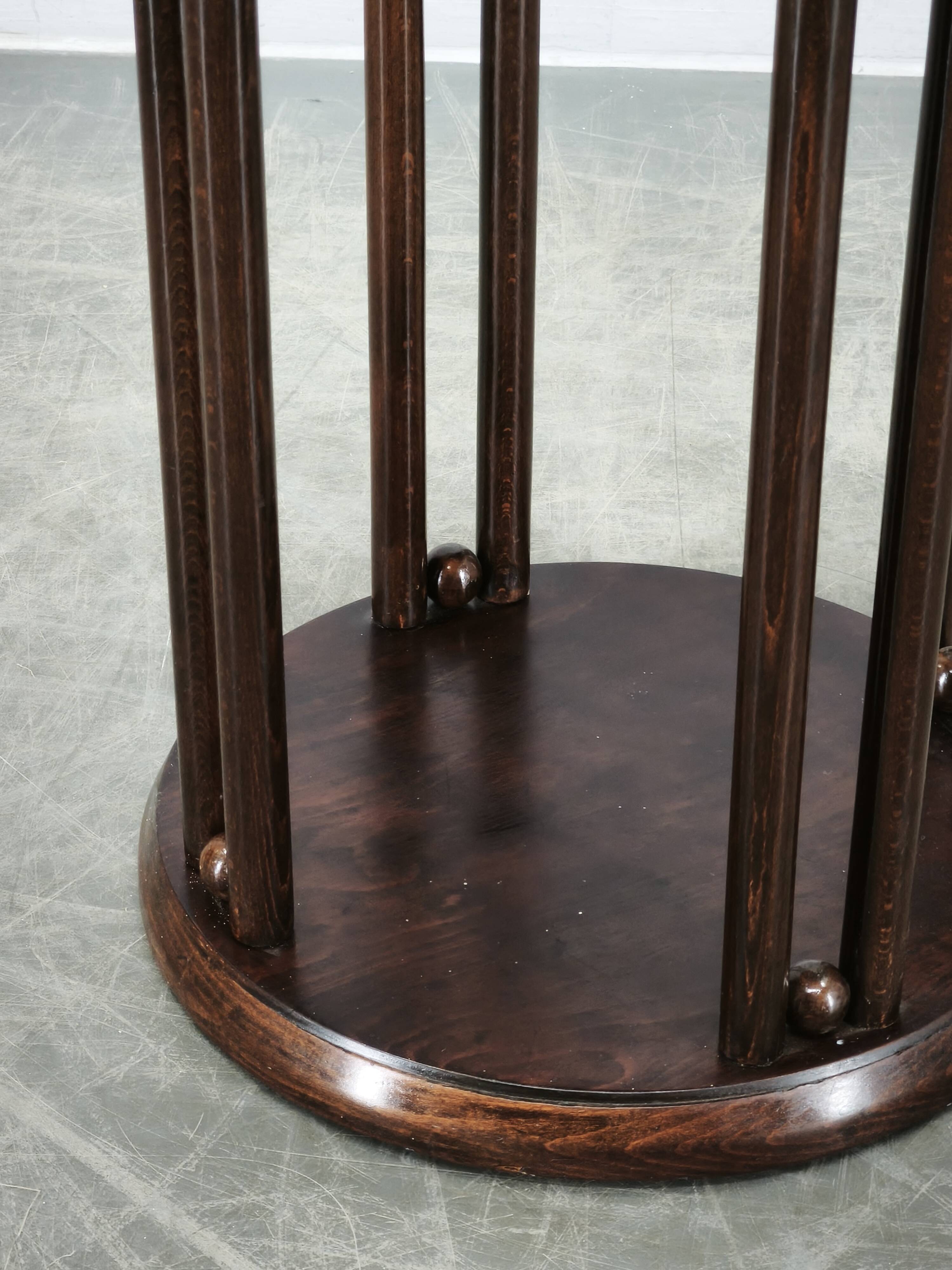 Fledermaus Vienna Secession Table Attributed to Kohn or Thonet, circa 1900