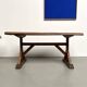 Table brutaliste en chêne du XIXème