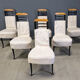 Vintage dining chairs by Giorgetti, 1970s