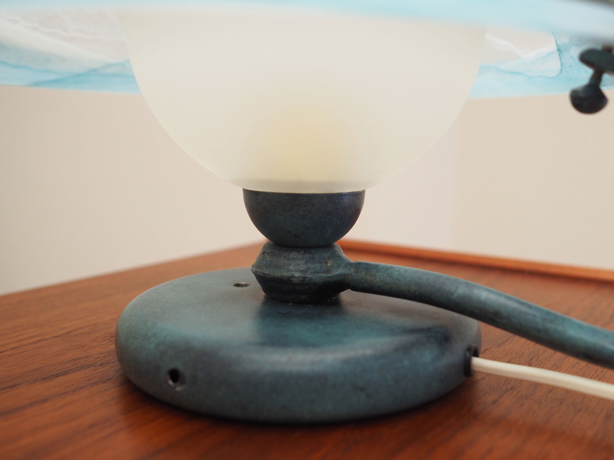 Lampe de chevet, design danois, années 1970, fabriquée au Danemark