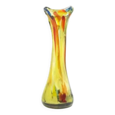 Sekacz vase, modernism, glass, Poland, 1970s