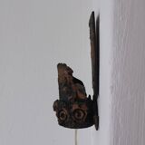 Brutalist ceramic wall sconce by Jouko Kytömaa | Finland | 1970s