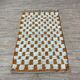 Ecru Moroccan rug with geometric patterns 250cm x 150cm
