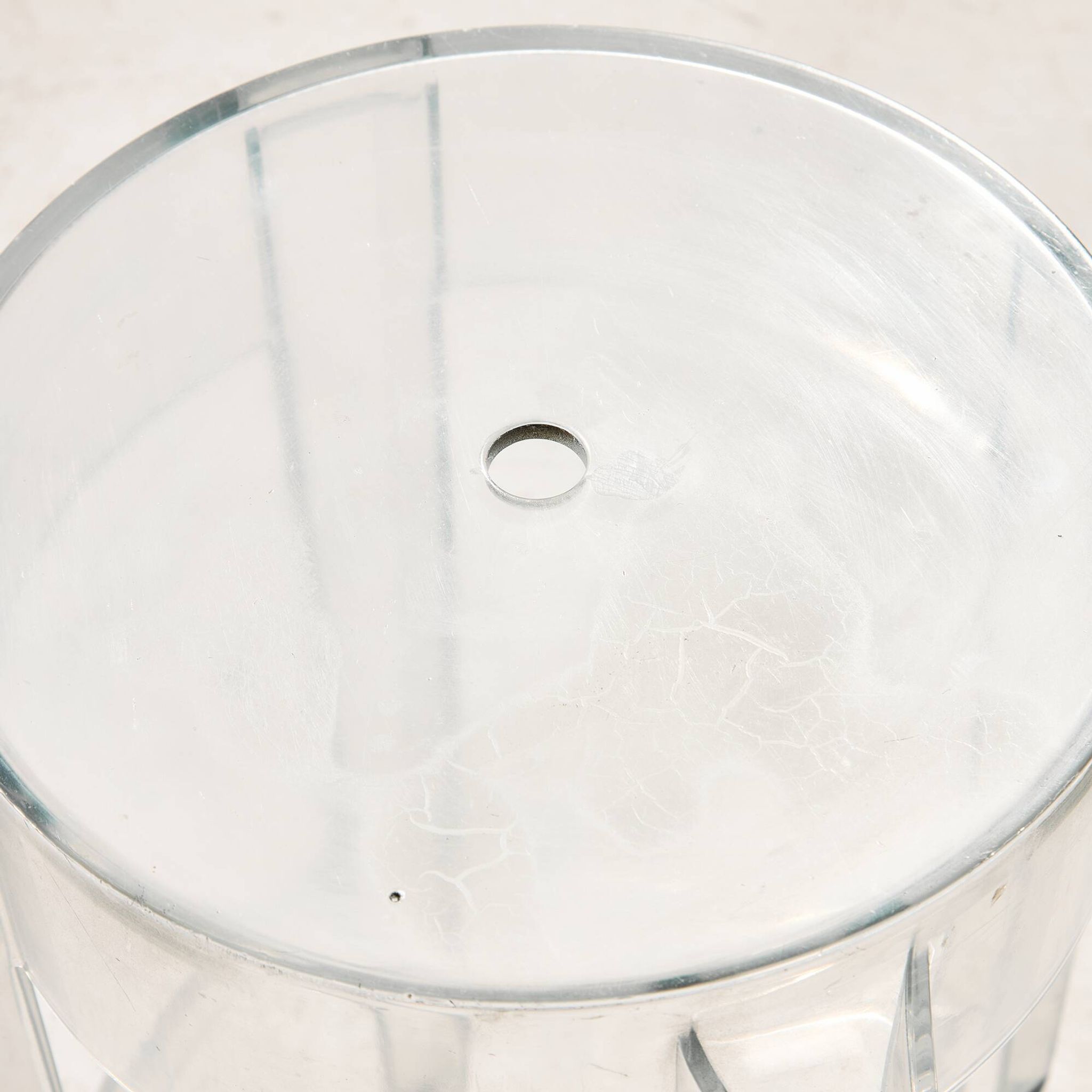 Tabouret de bar Charles Ghost par Philippe Starck pour Kartell