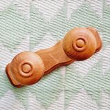 Double wooden hook