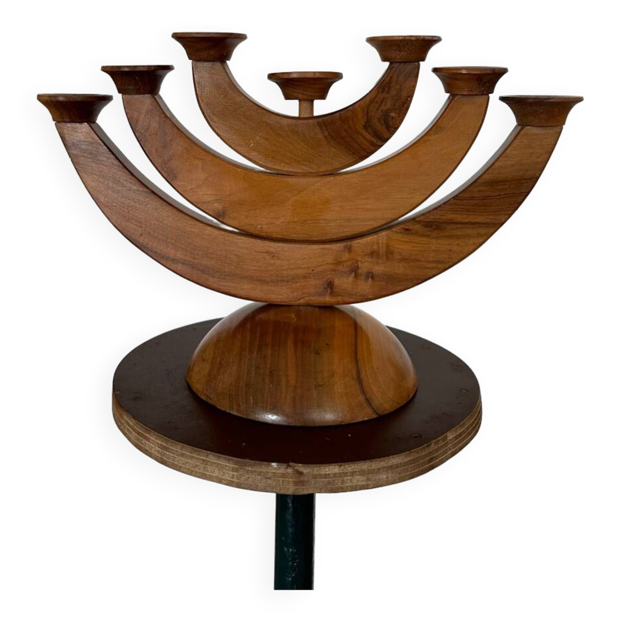 Swedish vintage wooden candle holder