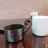 Tasses à café étain du Manoir
