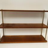 Shelf to install wood and brass, 1960