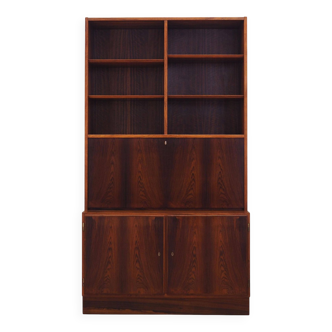 Rosewood bookcase, Danish design, 1970s, production: Hundevad