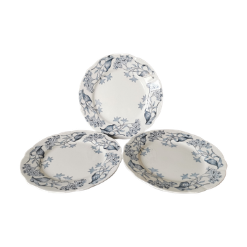 Longchamp lilac plates