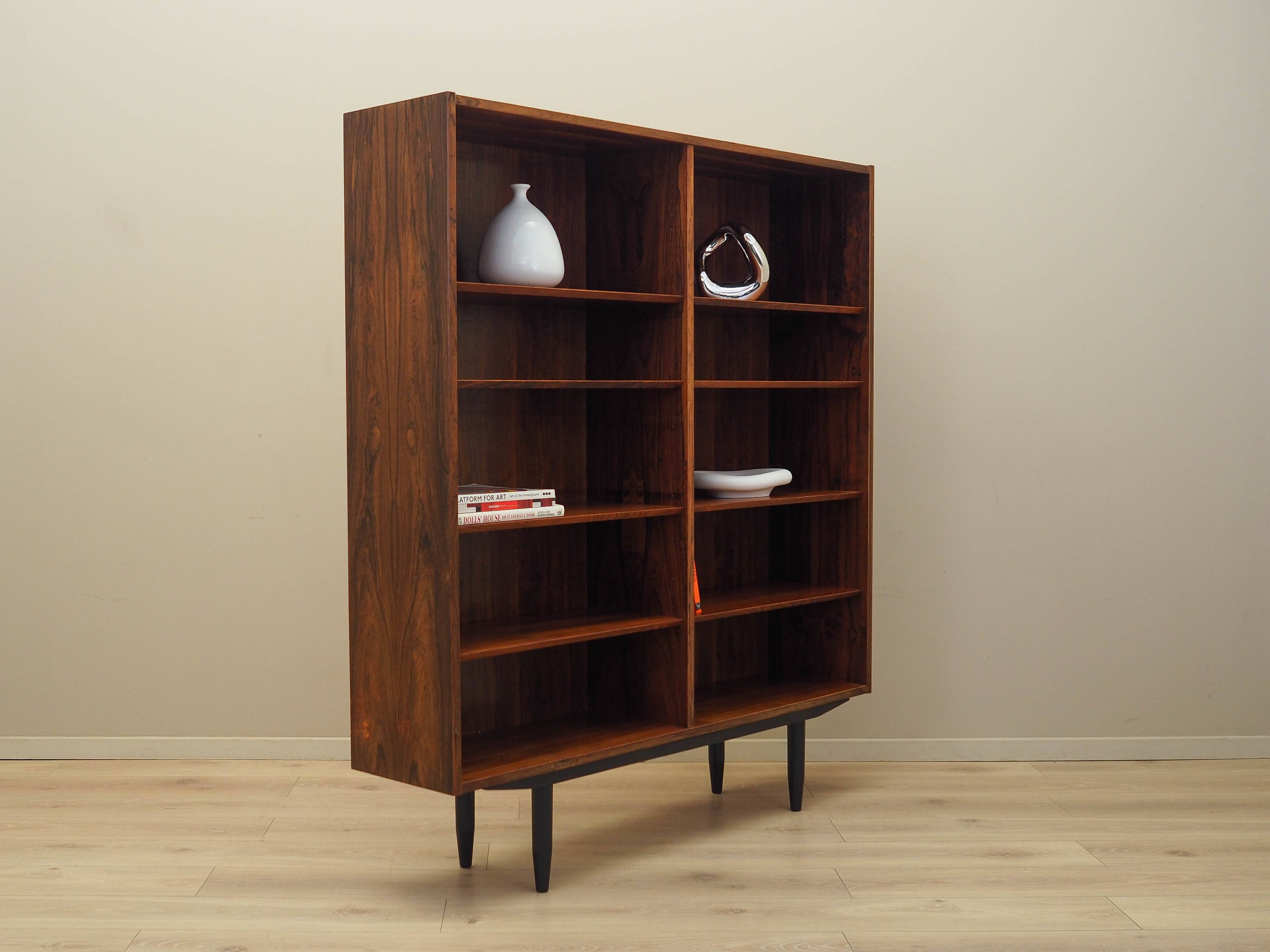 Rosewood bookcase, Danish design, 1970s, manufacturer: Hundevad