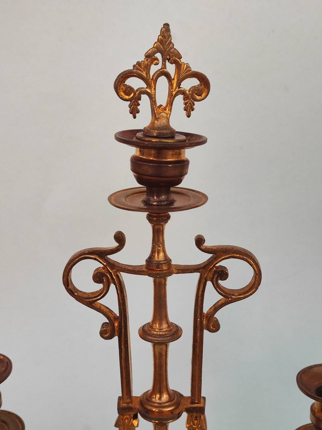 Candélabre en bronze