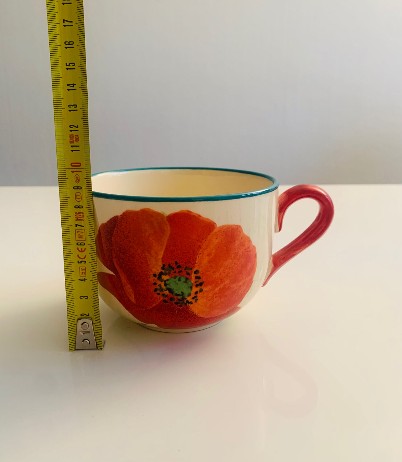 Lunéville porcelain coffee/tea service - "Poppy" collection